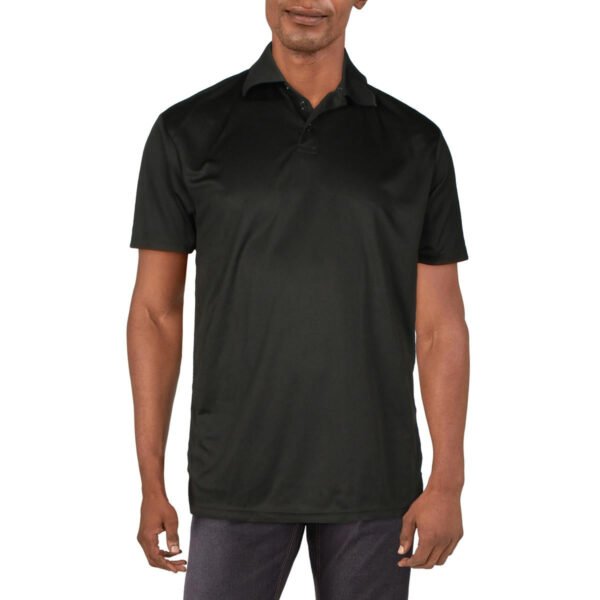 Galaxy Mens Moisture Wicking Collared Polo