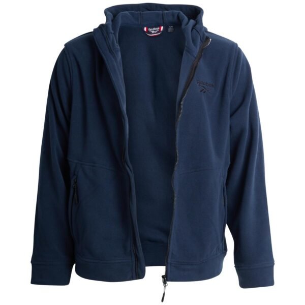 Reebok Men' Comfy Polar Fleece Zip Up Jacket - Image 20