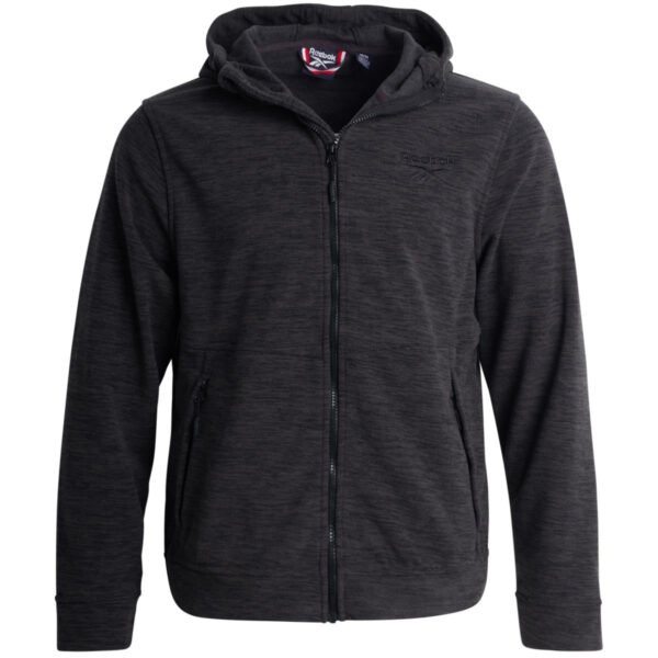 Reebok Men' Comfy Polar Fleece Zip Up Jacket - Image 2